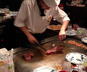 神戸館で神戸牛のステーキランチ